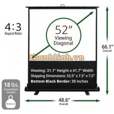 Màn chiếu 52-inch Elite Screens F52XWV2